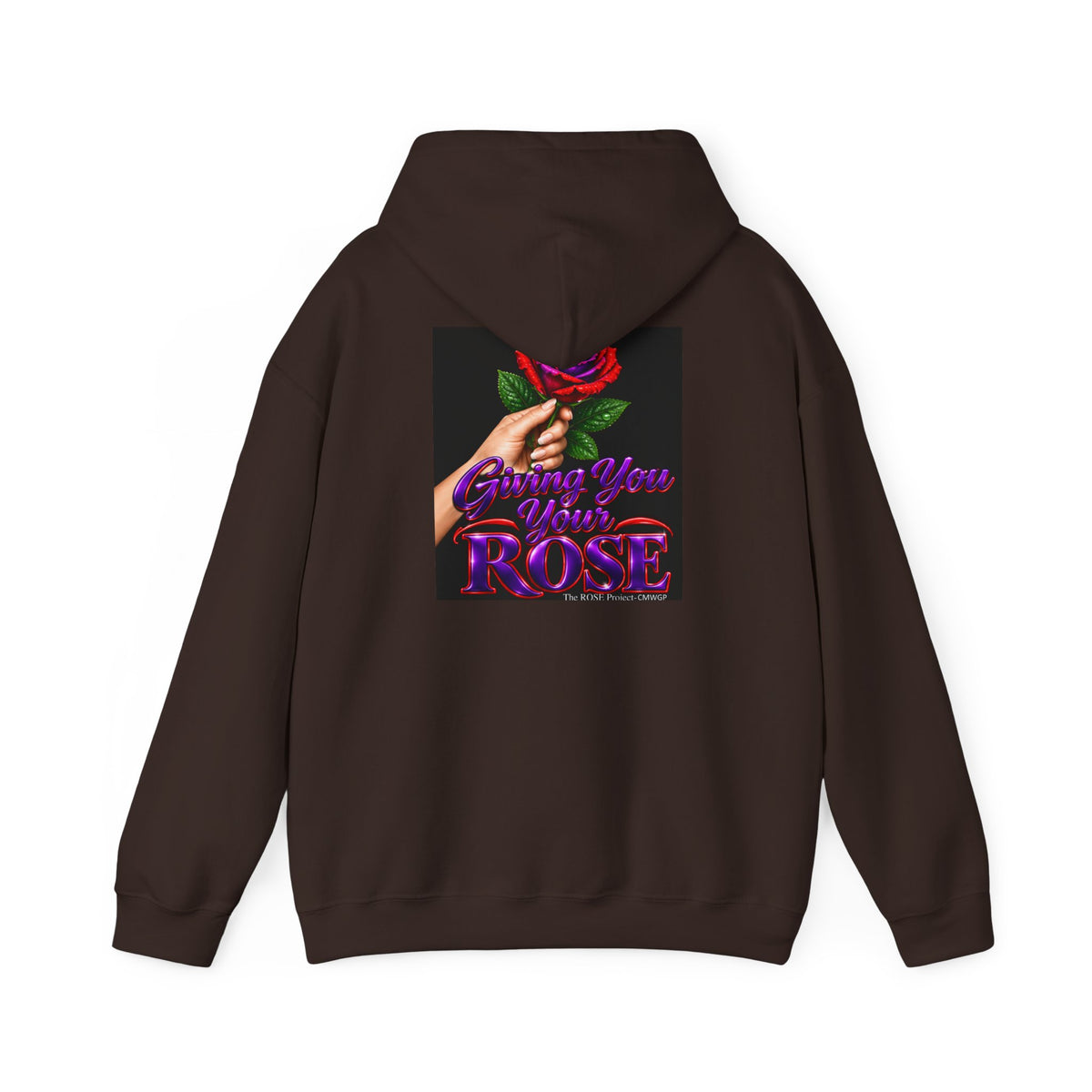 Rose Senior Graphic Hoodie — "Giving You Your Rose" Fashion Streetwear Pullover