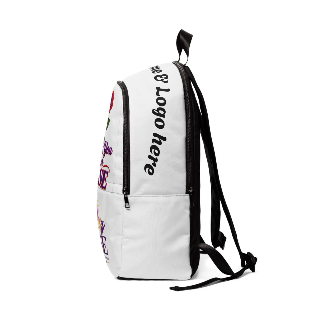 Giving You Your Rose Customizable Floral Backpack