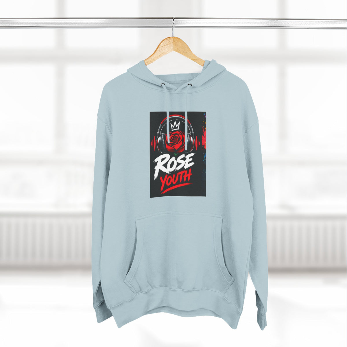 ROSE Youth Streetwear Hoodie — "Music Maestro" Graphic Pullover