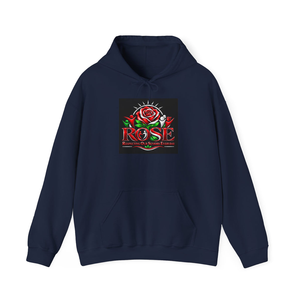 Rose Senior Graphic Hoodie — "Giving You Your Rose" Fashion Streetwear Pullover