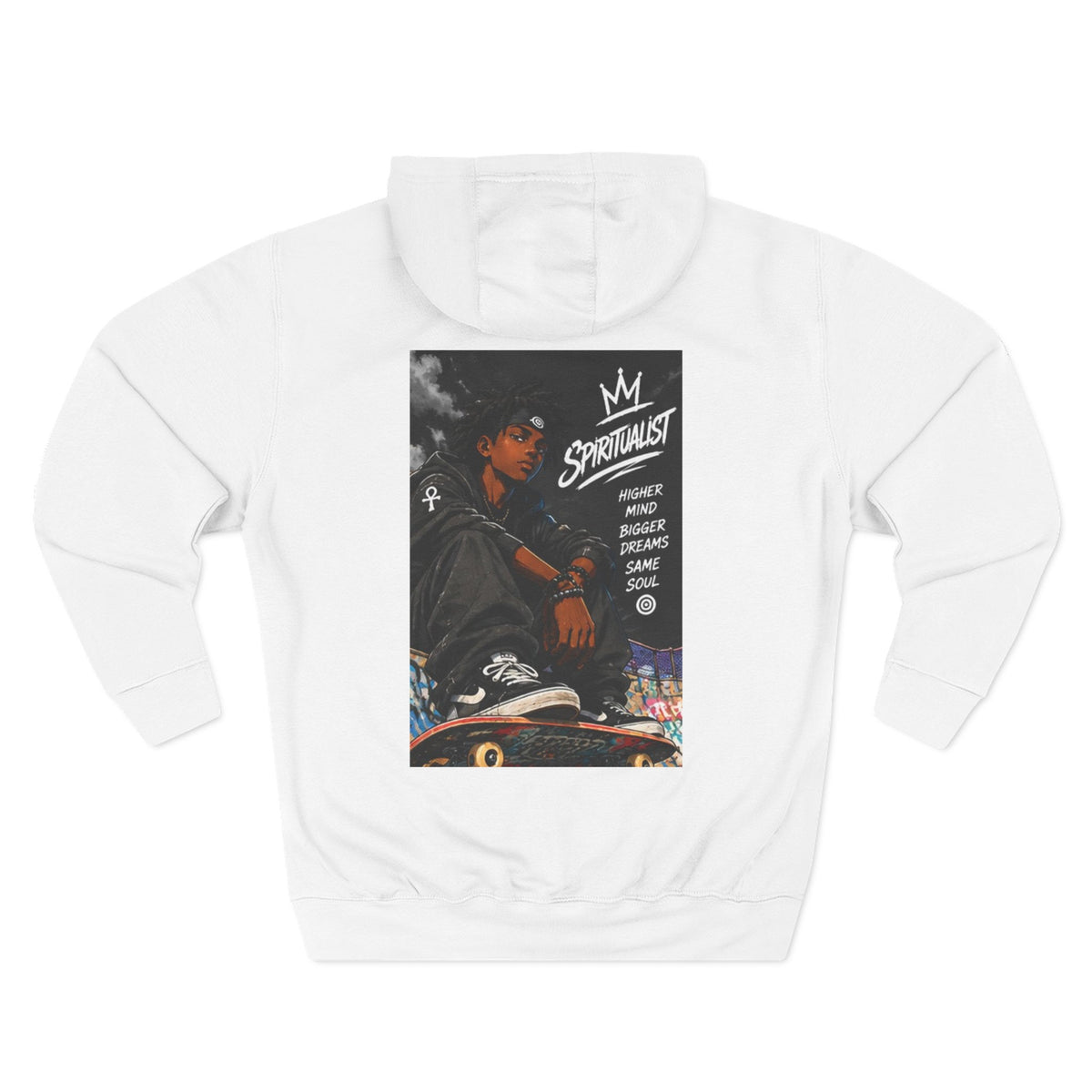 ROSE Youth Logo Hoodie — "Respecting Our Sobriety Every Day" Graphic Fleece Pullover