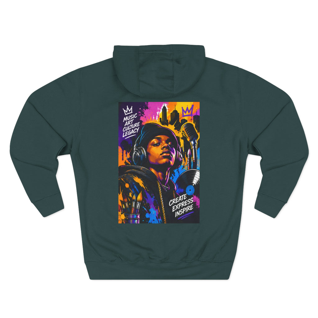 ROSE Youth Streetwear Hoodie — "Music Maestro" Graphic Pullover