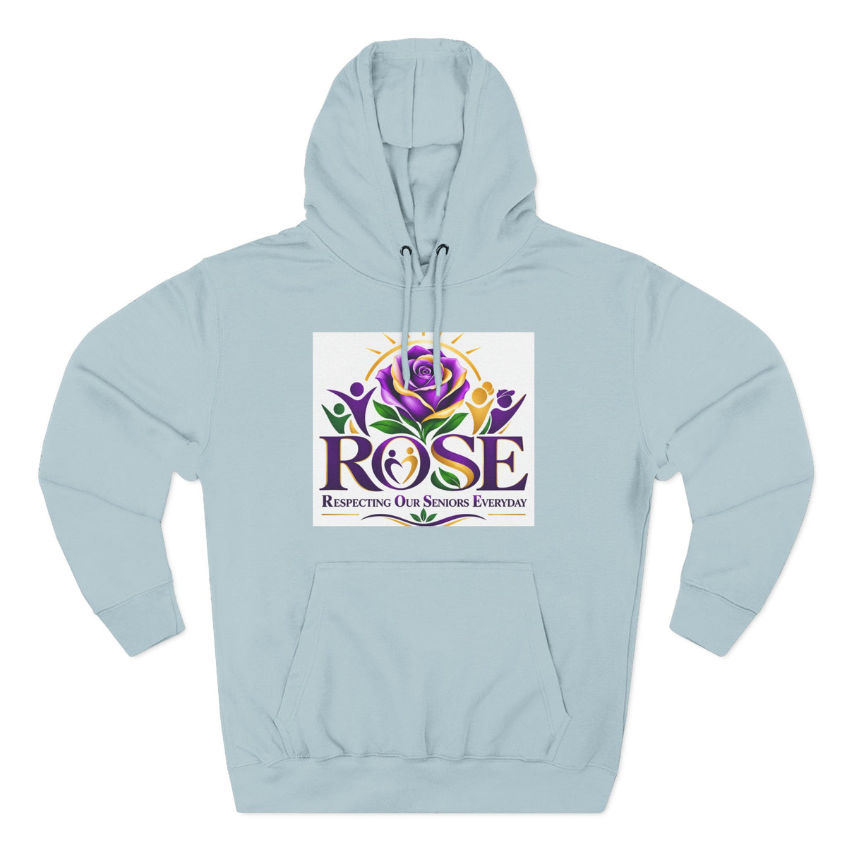 Rose Tribute Hoodie — "Giving You Your Rose" Celebration of Life Floral Pullover