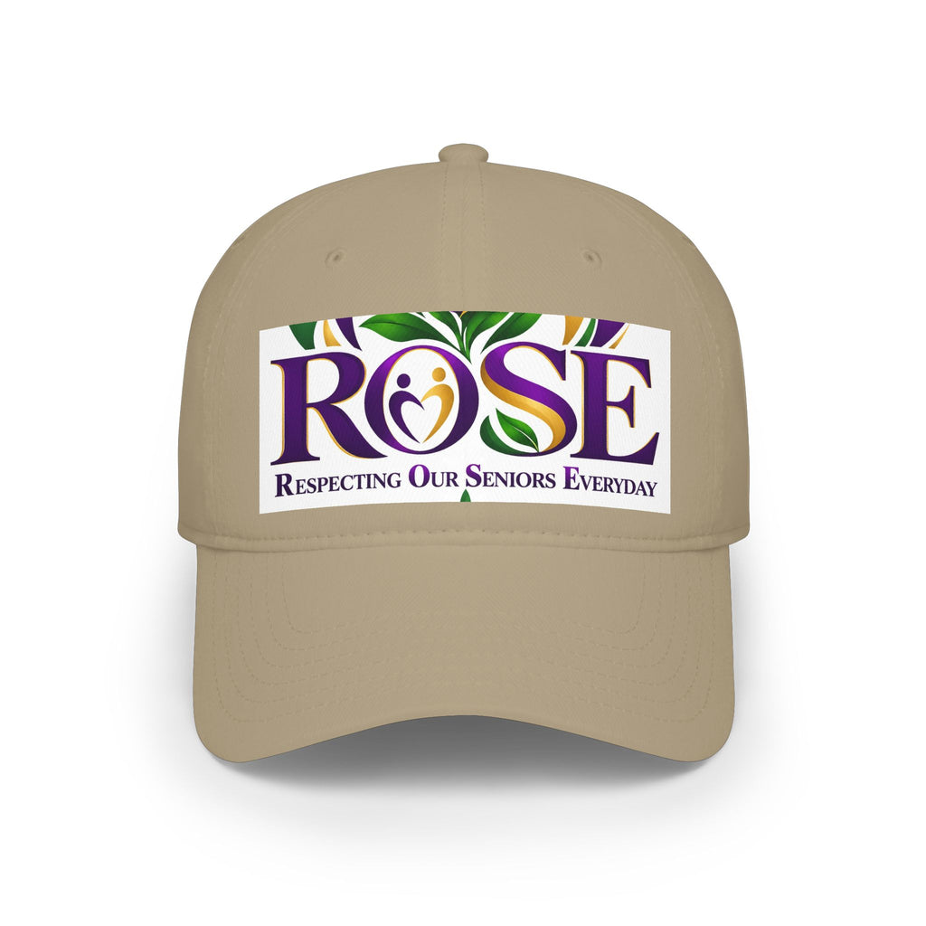 ROSE Respecting Our Seniors Everyday 2 Low Profile Baseball Cap