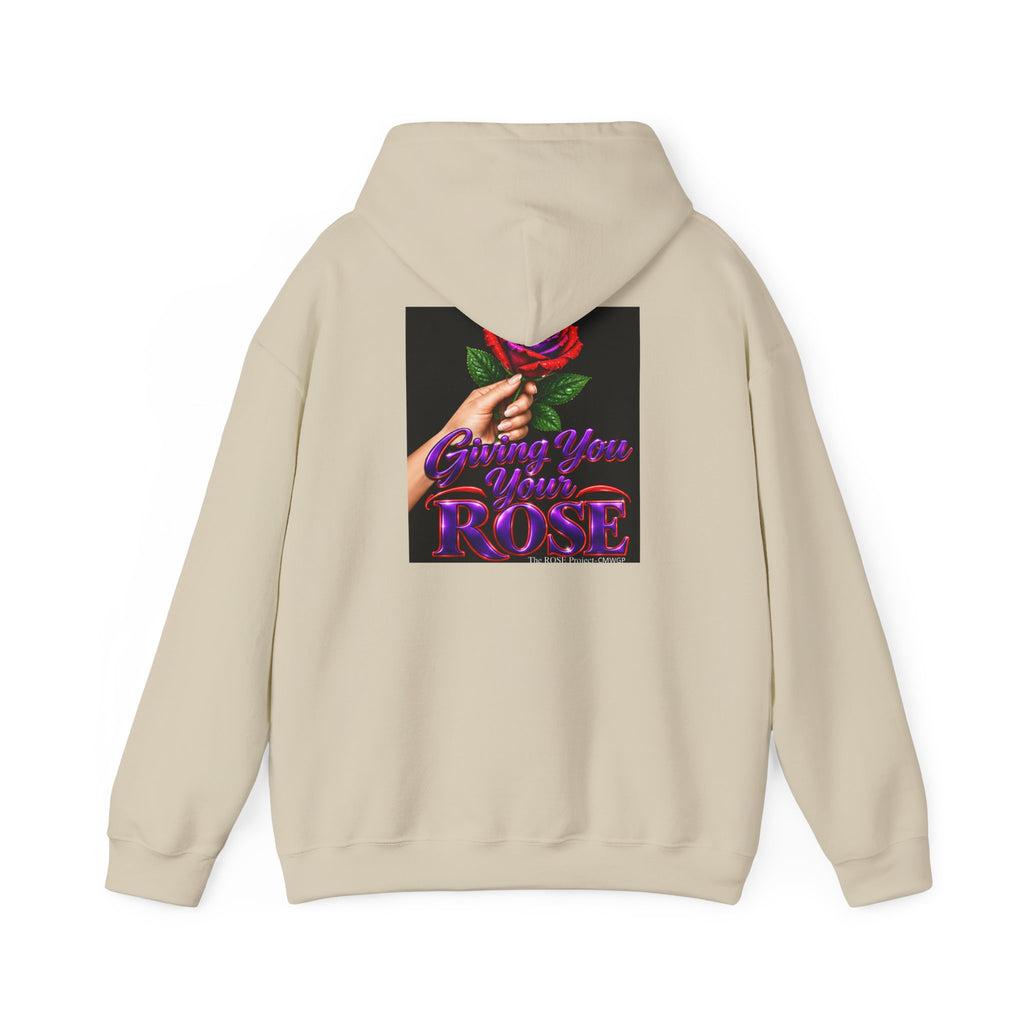 Rose Senior Graphic Hoodie — "Giving You Your Rose" Fashion Streetwear Pullover