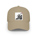 ROSE Reach Baseball Cap - Skate Culture Graphic Low Profile Hat (Japanese Kanji Inspired)