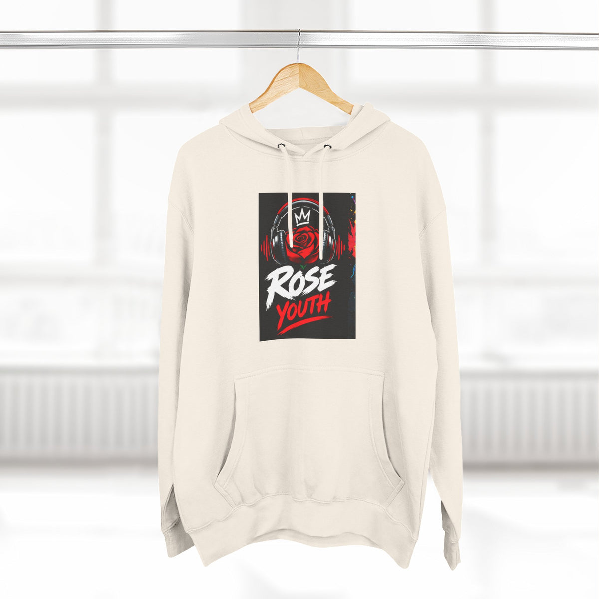 ROSE Youth Streetwear Hoodie — "Music Maestro" Graphic Pullover