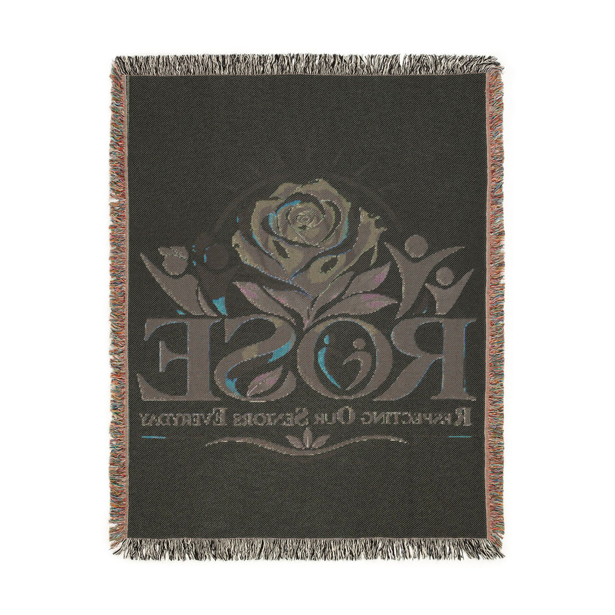 ROSE “Respecting Our Seniors Everyday” Inspirational Woven Blanket