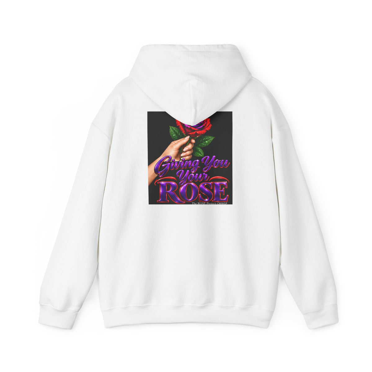 Rose Senior Graphic Hoodie — "Giving You Your Rose" Fashion Streetwear Pullover