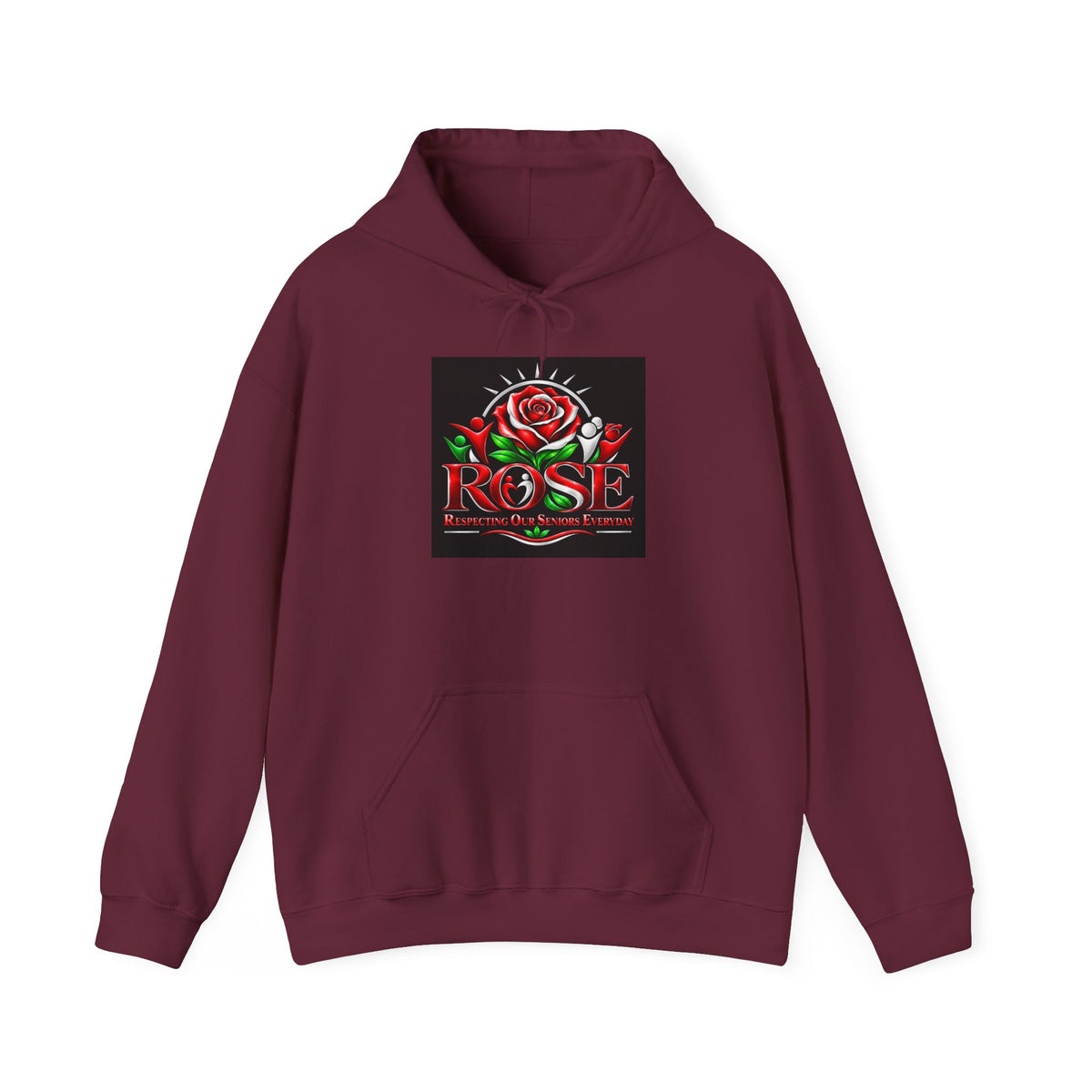 Rose Senior Graphic Hoodie — "Giving You Your Rose" Fashion Streetwear Pullover