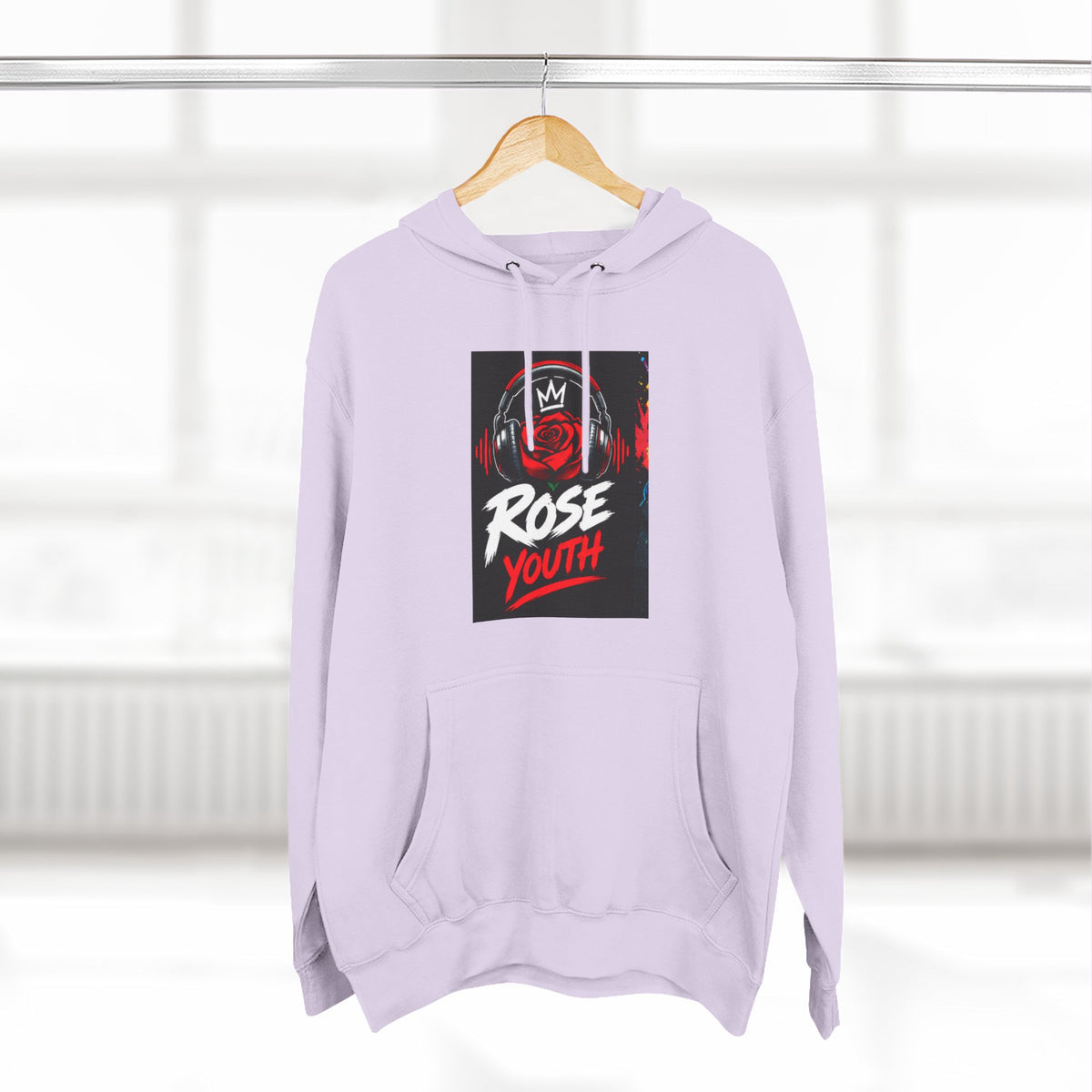 ROSE Youth Streetwear Hoodie — "Music Maestro" Graphic Pullover