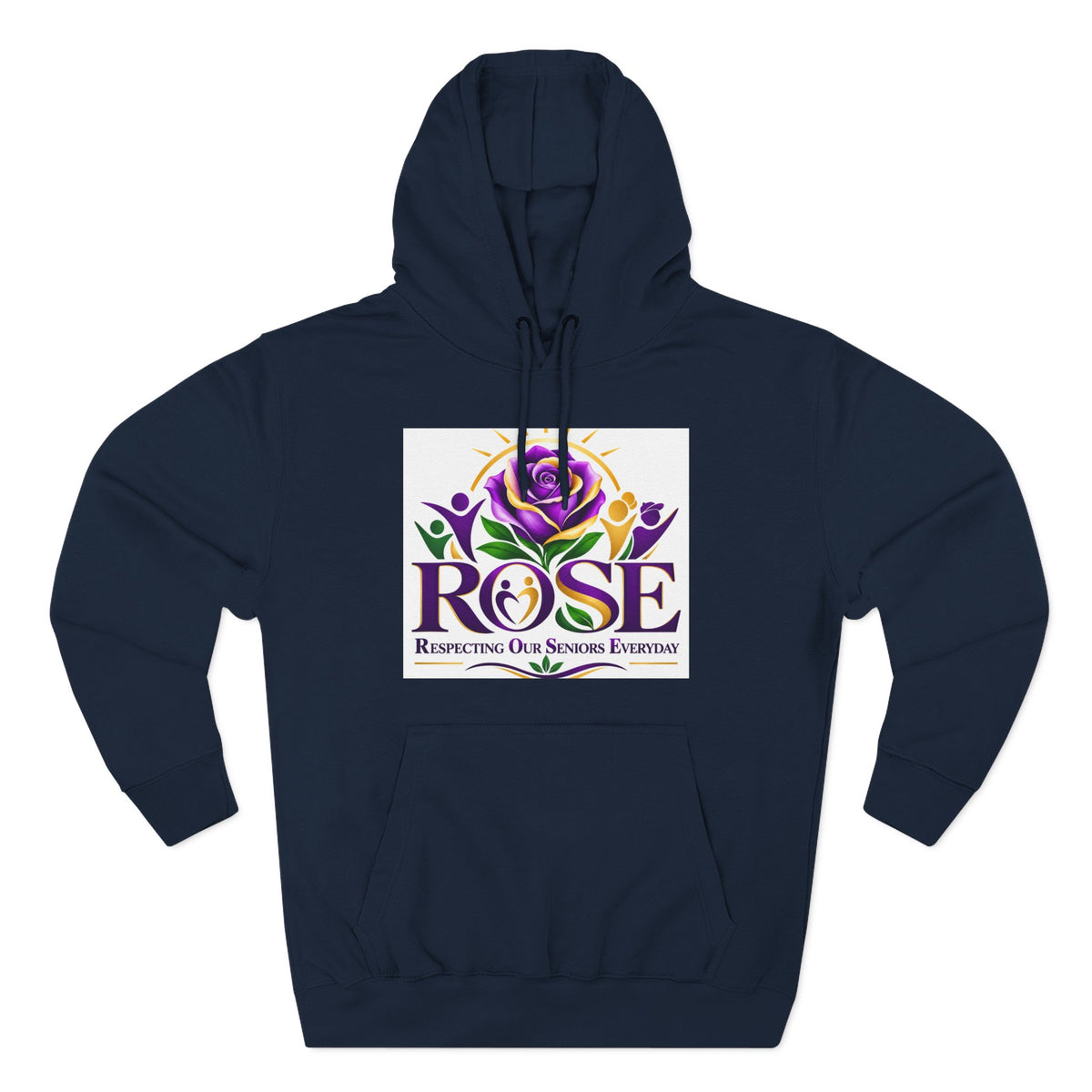 Rose Tribute Hoodie — "Giving You Your Rose" Celebration of Life Floral Pullover