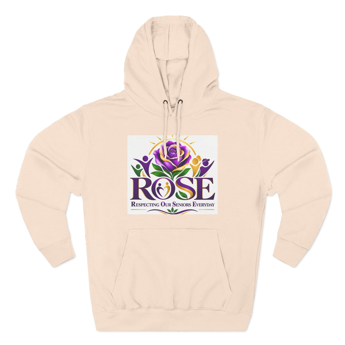 Rose Tribute Hoodie — "Giving You Your Rose" Celebration of Life Floral Pullover