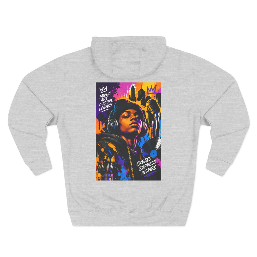 ROSE Youth Streetwear Hoodie — "Music Maestro" Graphic Pullover