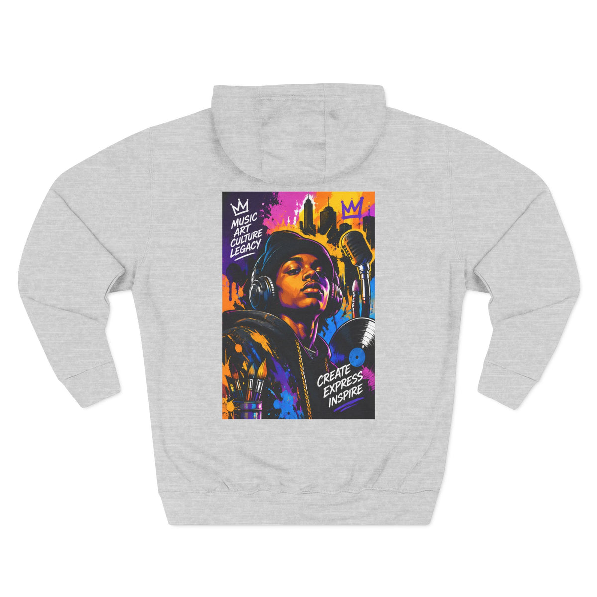 ROSE Youth Streetwear Hoodie — "Music Maestro" Graphic Pullover