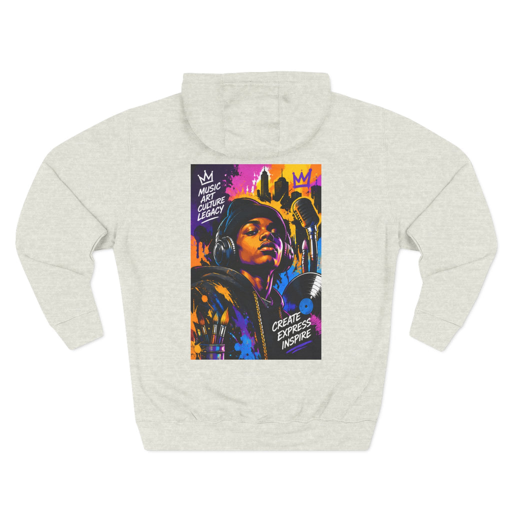 ROSE Youth Streetwear Hoodie — "Music Maestro" Graphic Pullover