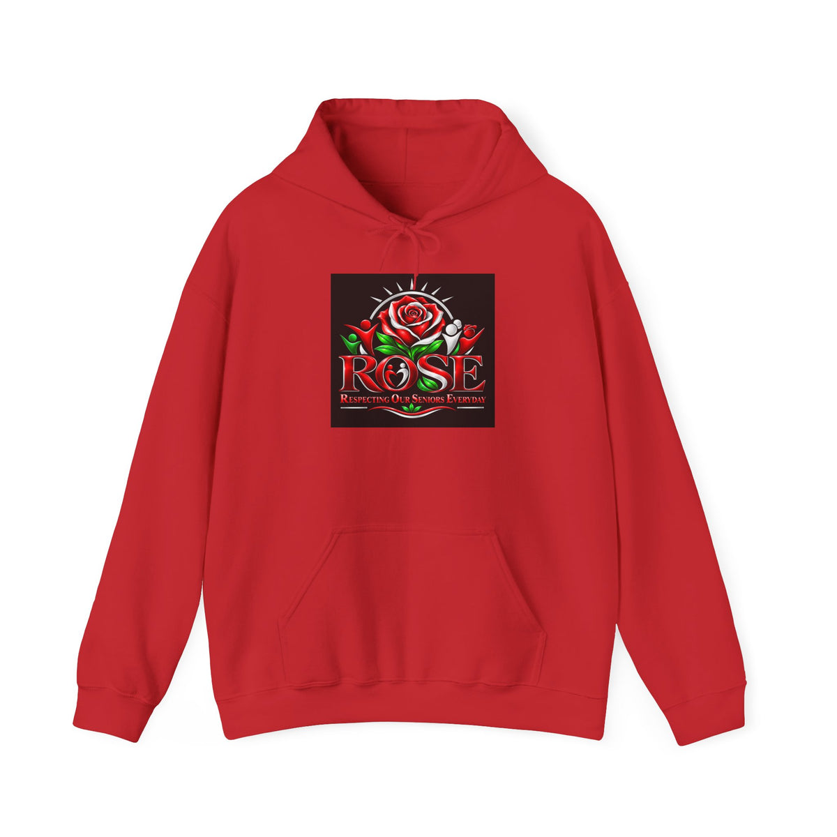 Rose Senior Graphic Hoodie — "Giving You Your Rose" Fashion Streetwear Pullover