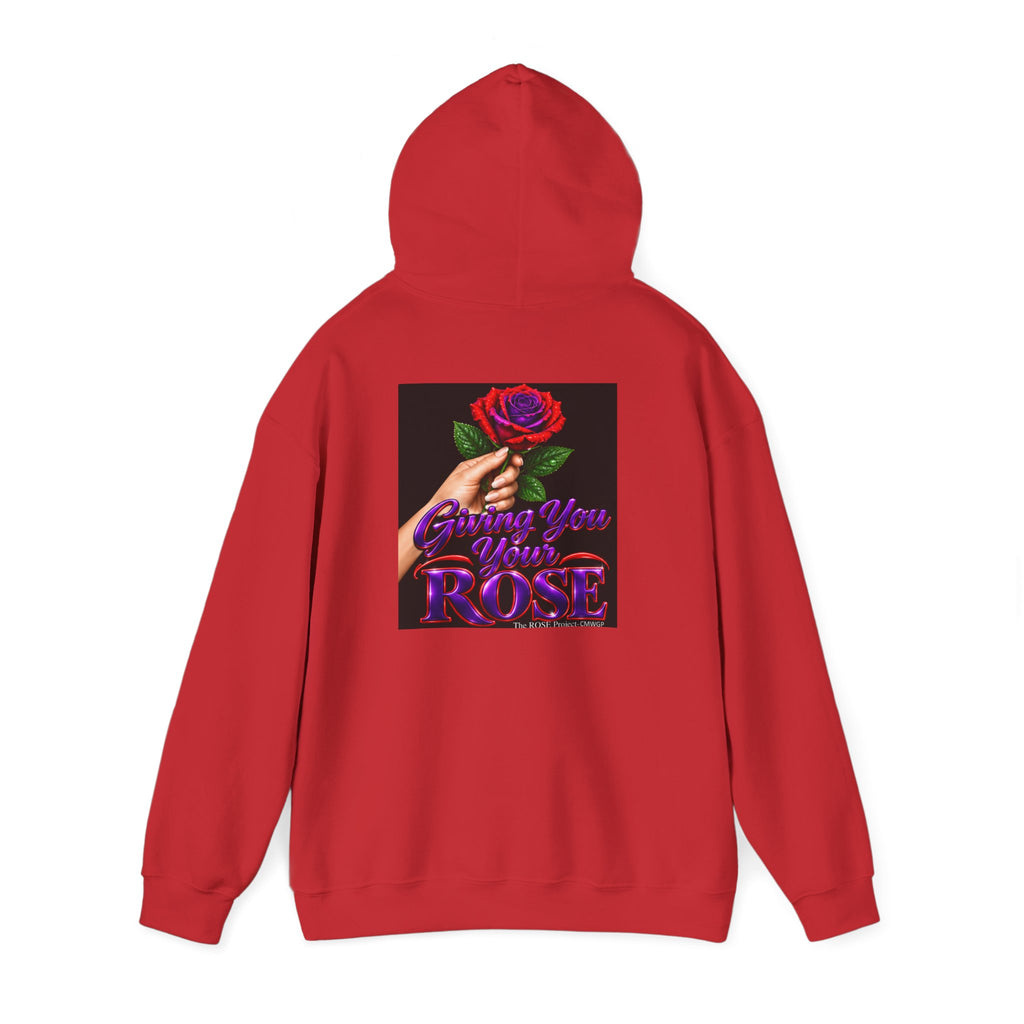 Rose Senior Graphic Hoodie — "Giving You Your Rose" Fashion Streetwear Pullover