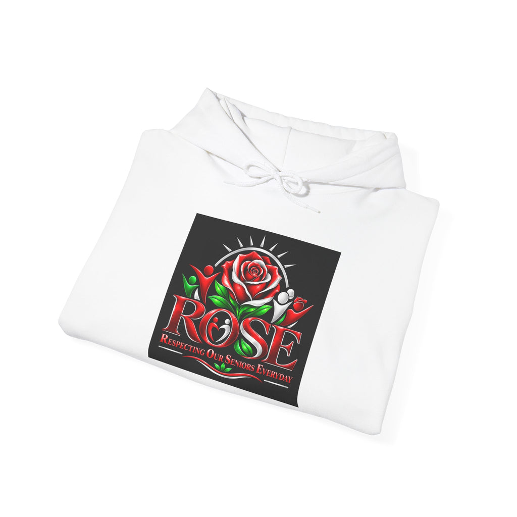 Rose Senior Graphic Hoodie — "Giving You Your Rose" Fashion Streetwear Pullover
