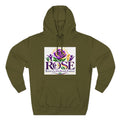 Rose Tribute Hoodie — "Giving You Your Rose" Celebration of Life Floral Pullover