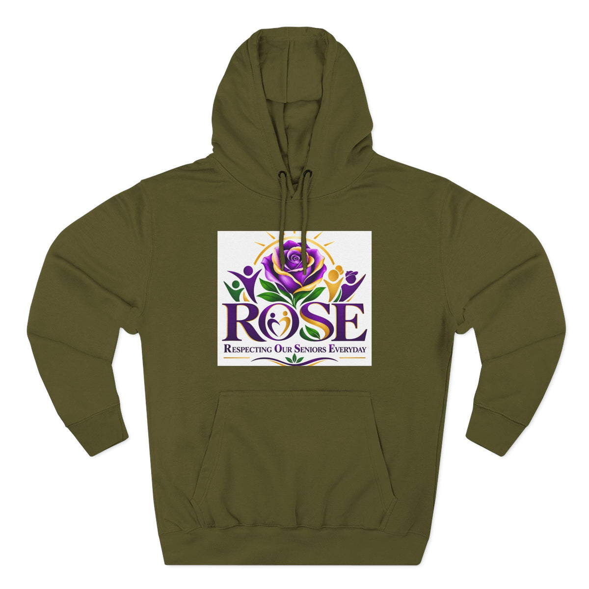Rose Tribute Hoodie — "Giving You Your Rose" Celebration of Life Floral Pullover