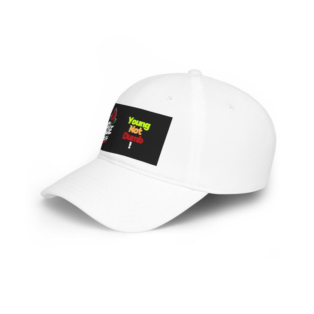 Young Not Dumb Rose Youth Red Baseball Cap
