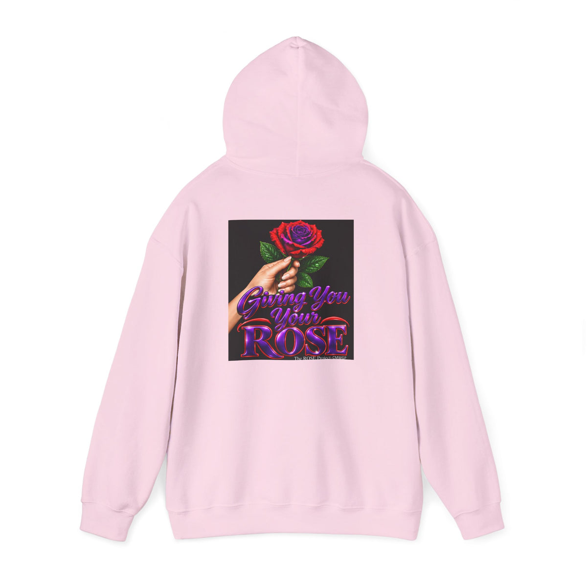Rose Senior Graphic Hoodie — "Giving You Your Rose" Fashion Streetwear Pullover