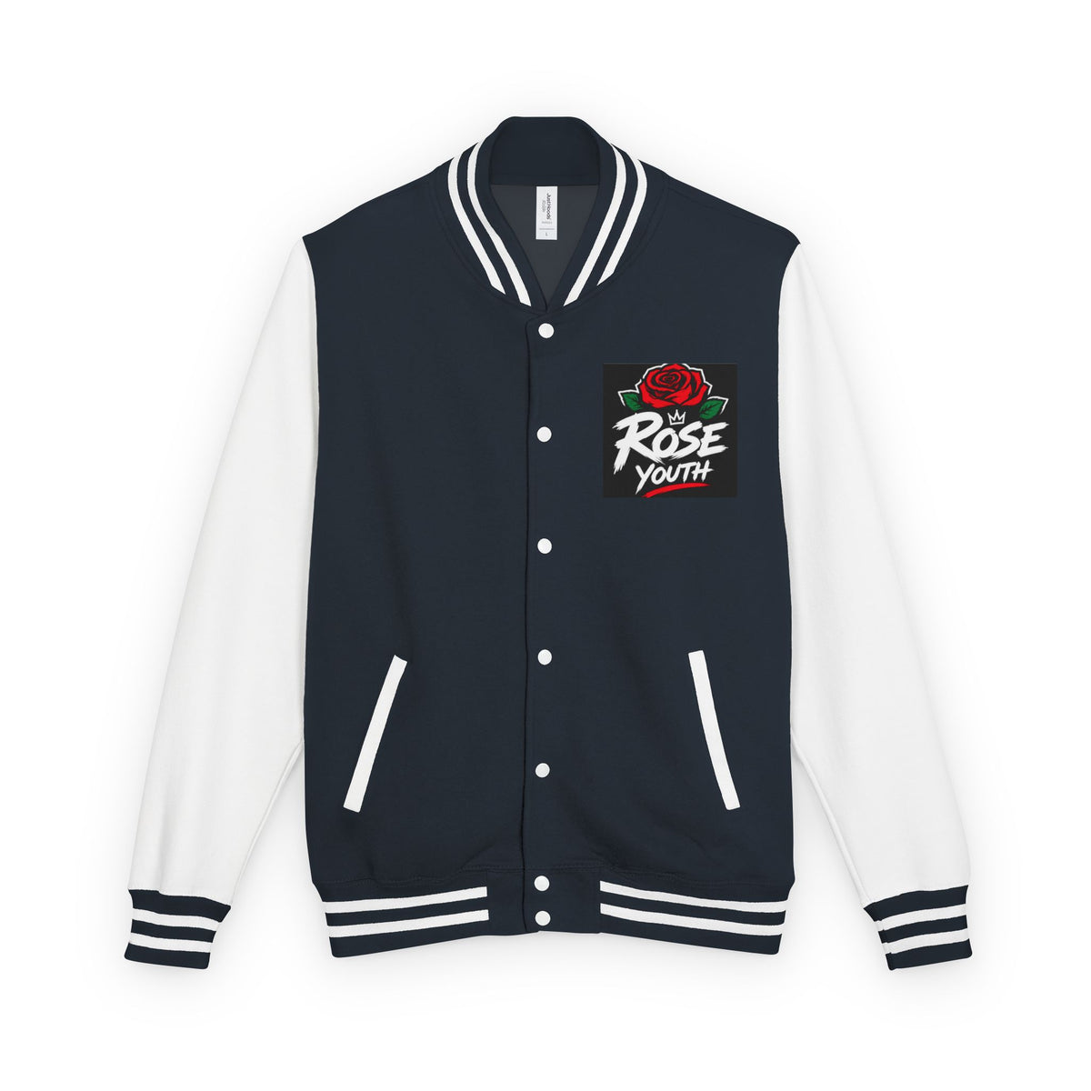 Rose Youth Spiritualist Inspirational Anime Letterman Jacket