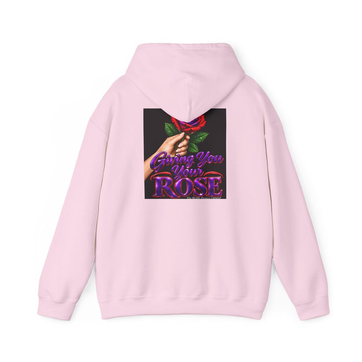 Rose Senior Graphic Hoodie — "Giving You Your Rose" Fashion Streetwear Pullover