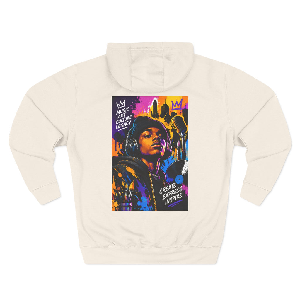 ROSE Youth Streetwear Hoodie — "Music Maestro" Graphic Pullover