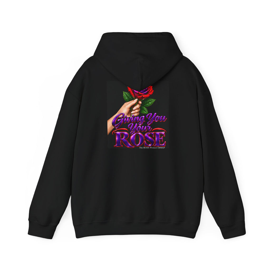 Rose Senior Graphic Hoodie — "Giving You Your Rose" Fashion Streetwear Pullover