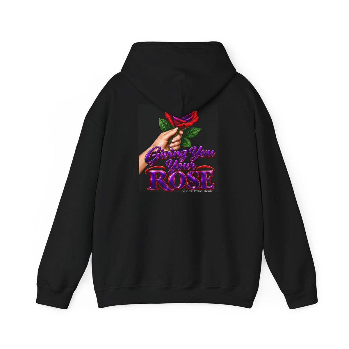 Rose Senior Graphic Hoodie — "Giving You Your Rose" Fashion Streetwear Pullover