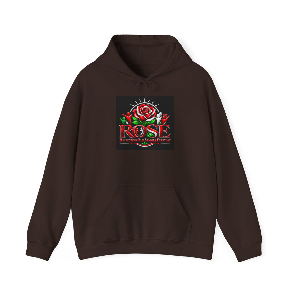 Rose Senior Graphic Hoodie — "Giving You Your Rose" Fashion Streetwear Pullover