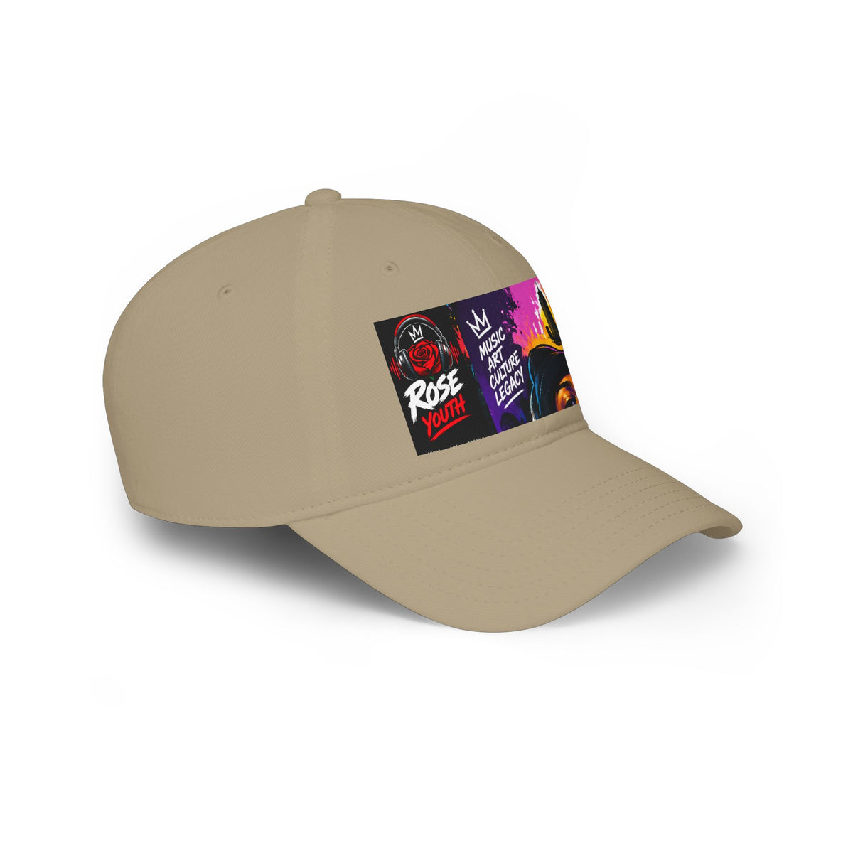 ROSE Youth Maestro Low Profile Baseball Cap – ("Rose Youth" "Music Art Culture Legacy")