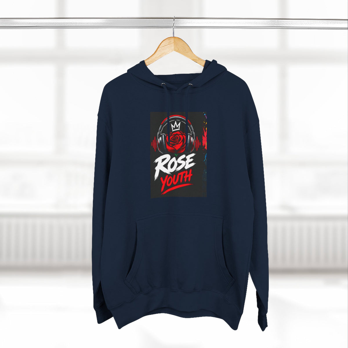 ROSE Youth Streetwear Hoodie — "Music Maestro" Graphic Pullover