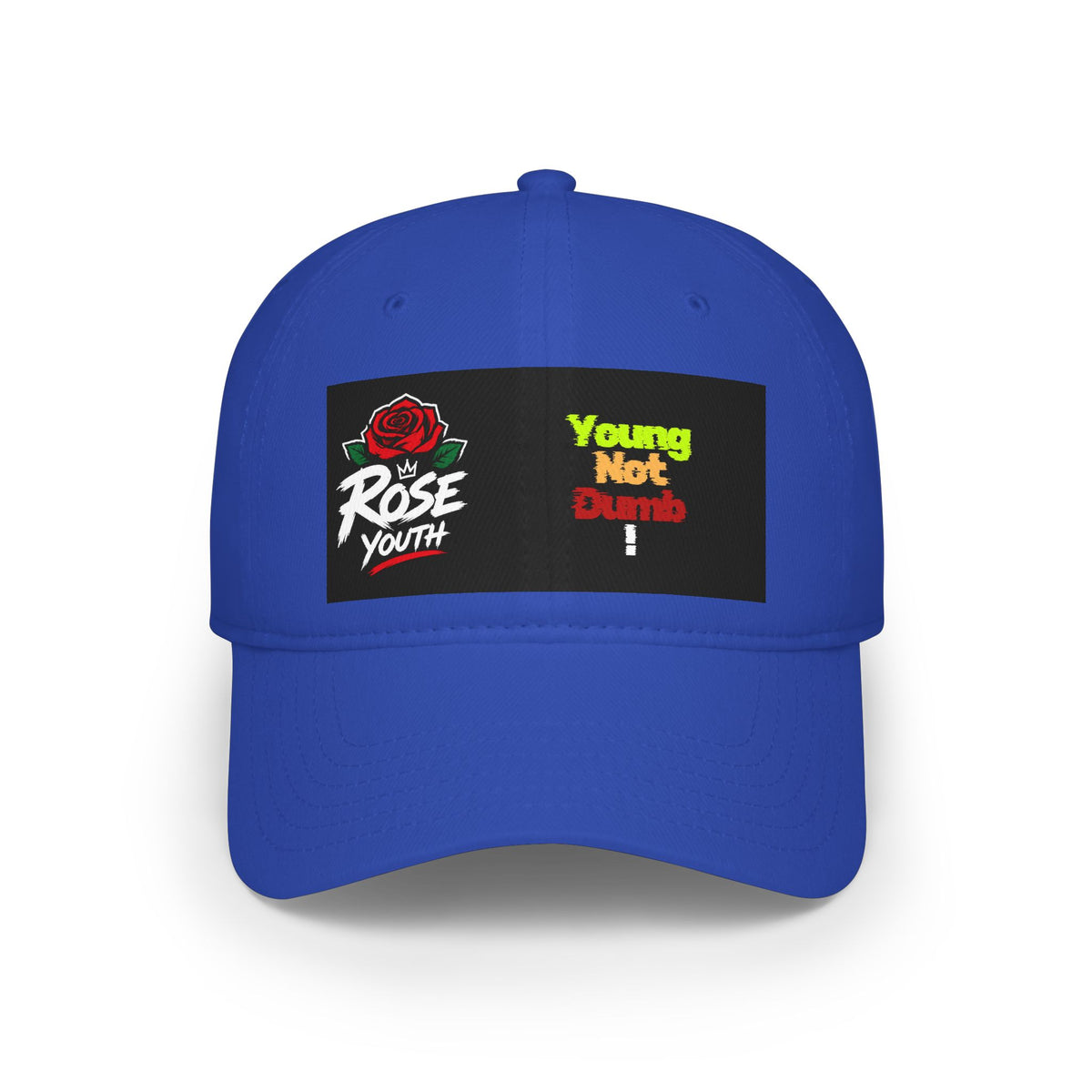 Young Not Dumb Rose Youth Red Baseball Cap