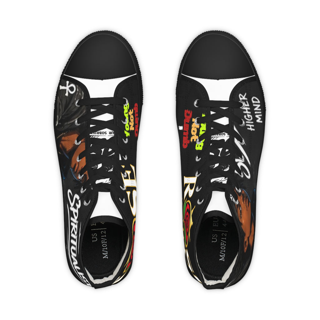 Spiritualist Men's High Top Sneakers