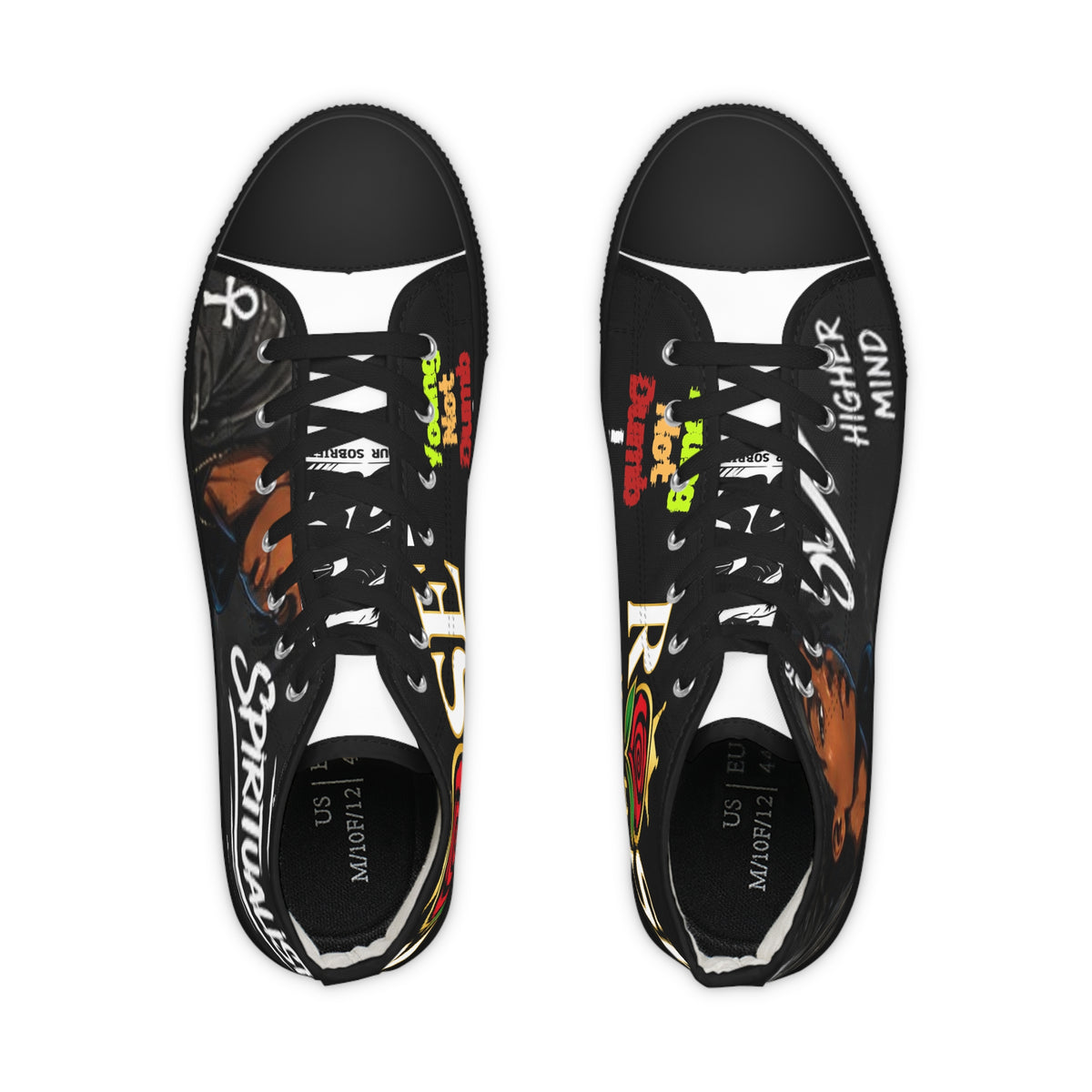 Spiritualist Men's High Top Sneakers