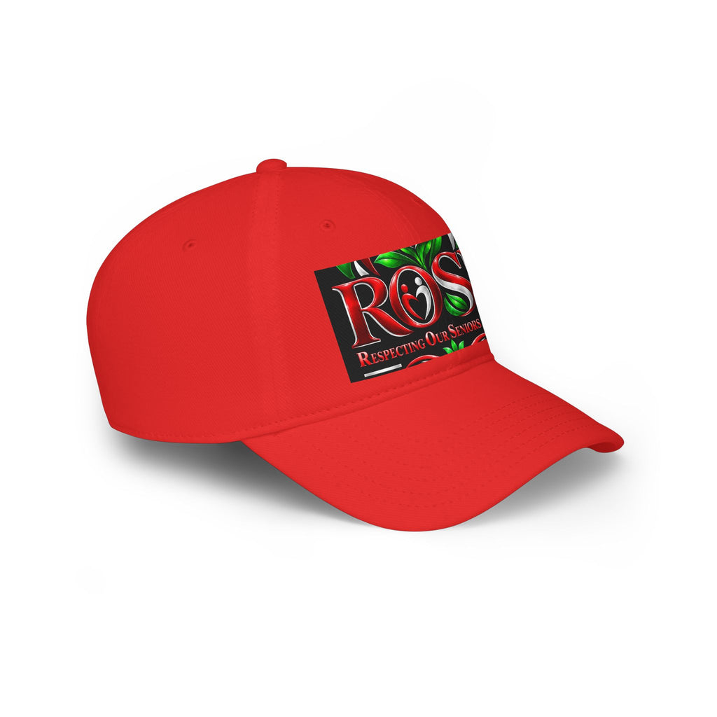 ROSE Respecting Our Seniors Everyday Red Baseball Cap
