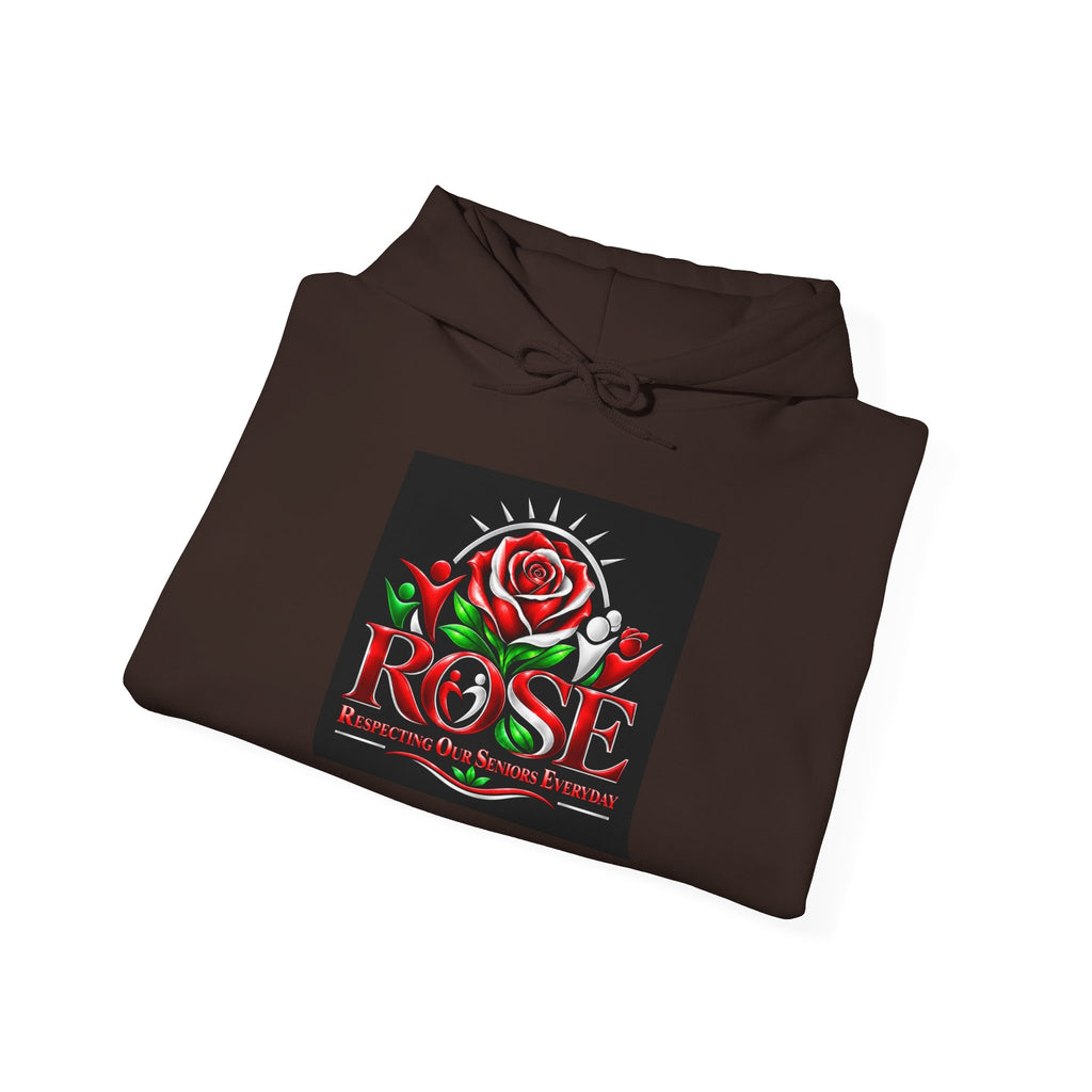 Rose Senior Graphic Hoodie — "Giving You Your Rose" Fashion Streetwear Pullover