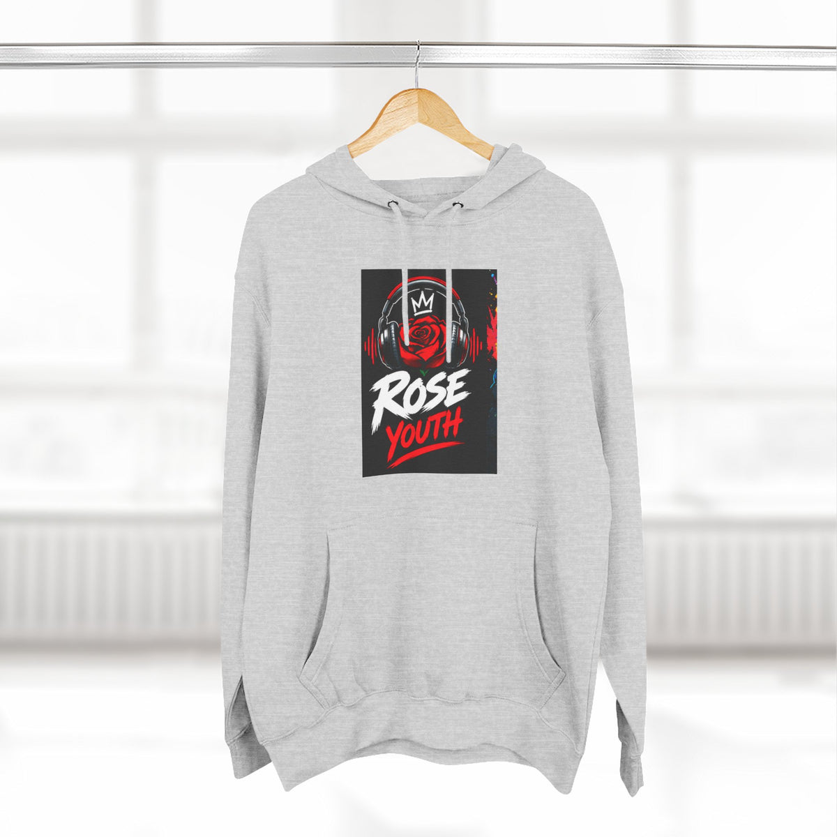 ROSE Youth Streetwear Hoodie — "Music Maestro" Graphic Pullover