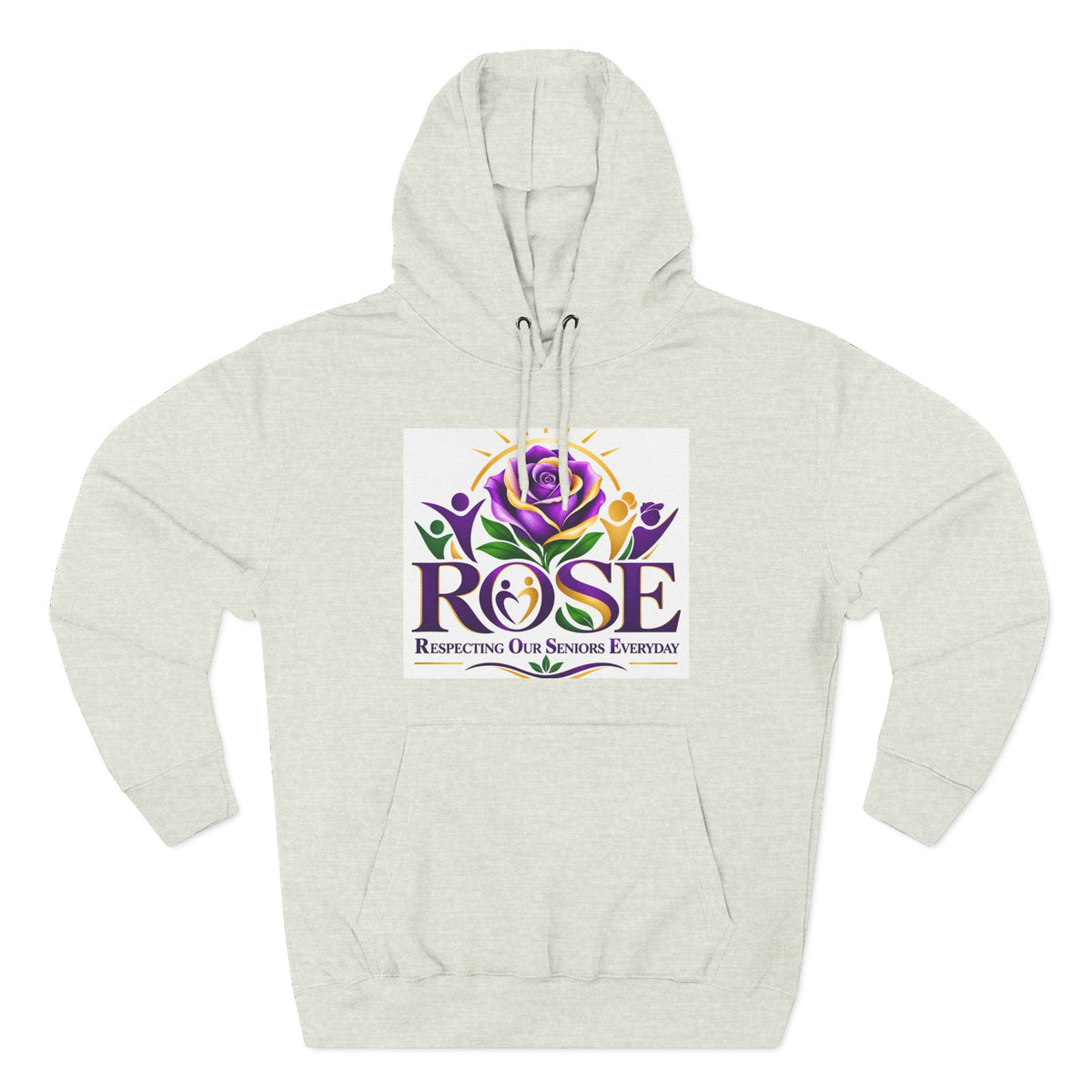 Rose Tribute Hoodie — "Giving You Your Rose" Celebration of Life Floral Pullover