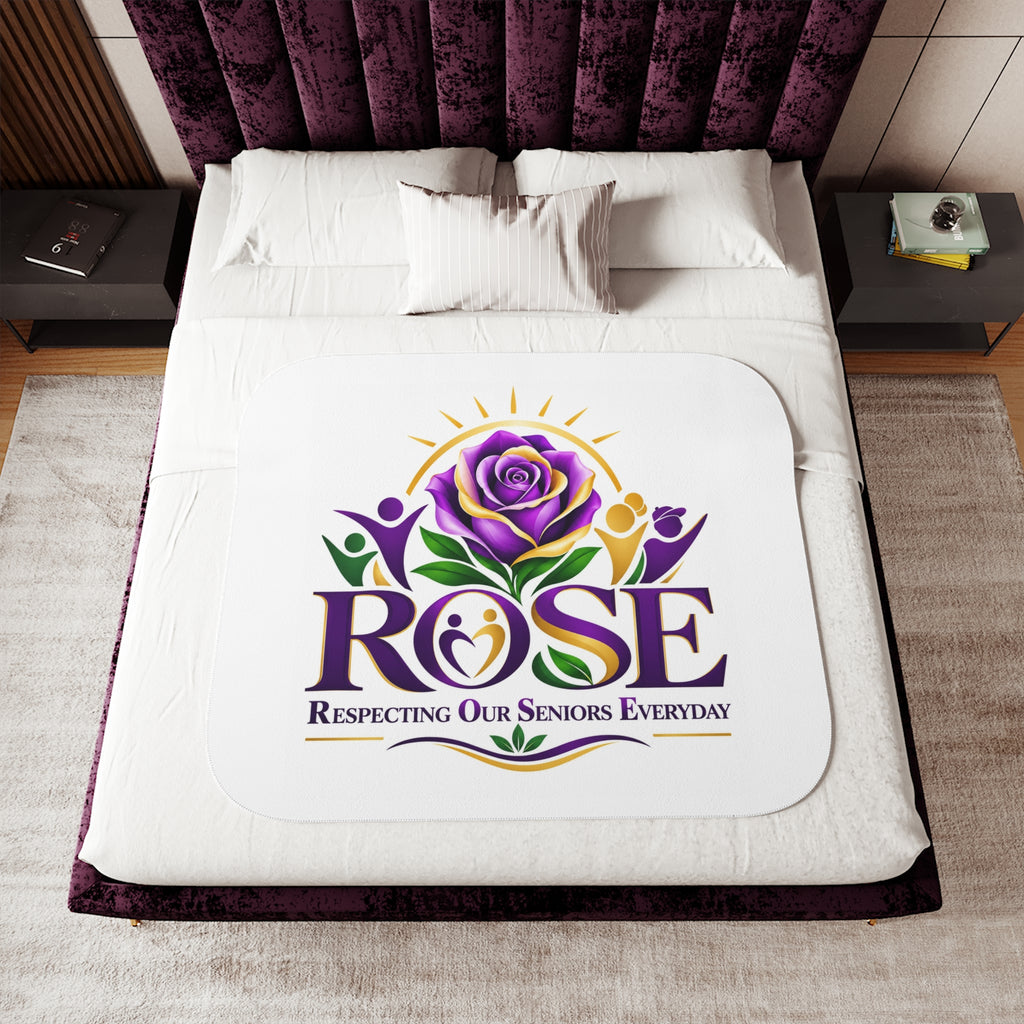 ROSE Respecting Our Seniors Everyday Sherpa Blanket
