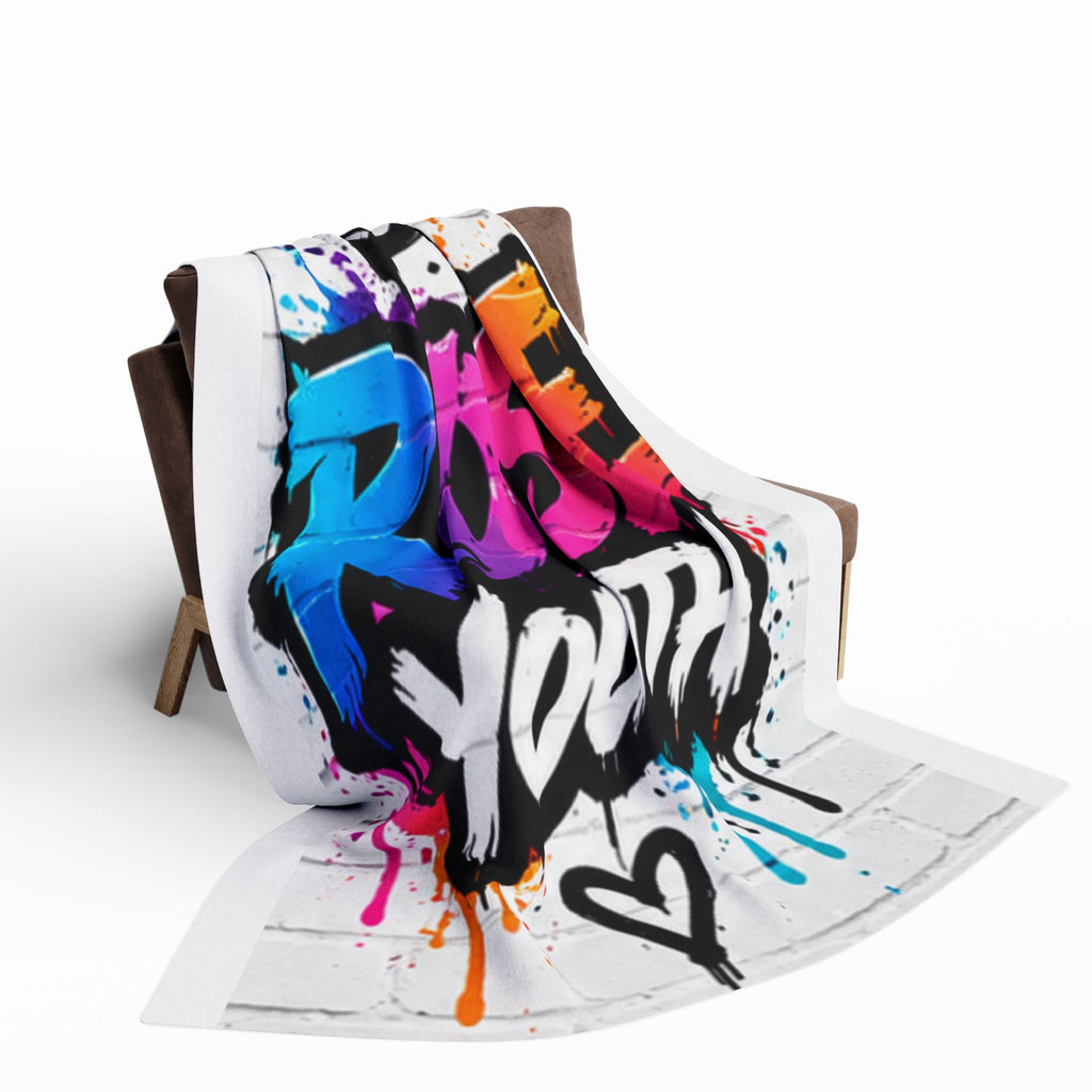 ROSE Youth Graffiti Logo  Arctic Fleece Blanket
