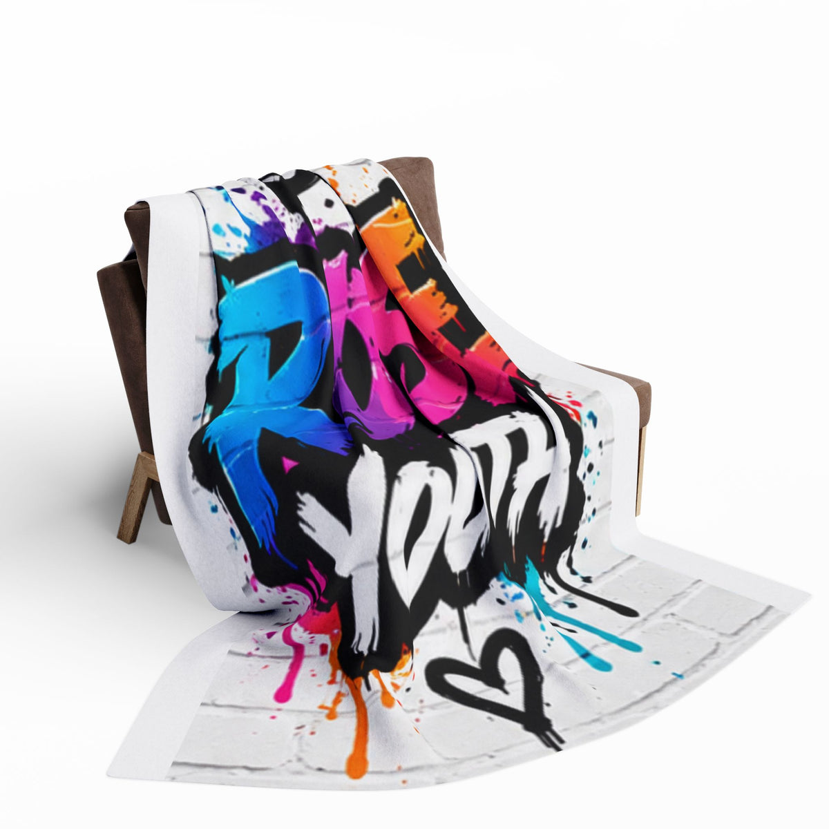 ROSE Youth Graffiti Logo  Arctic Fleece Blanket