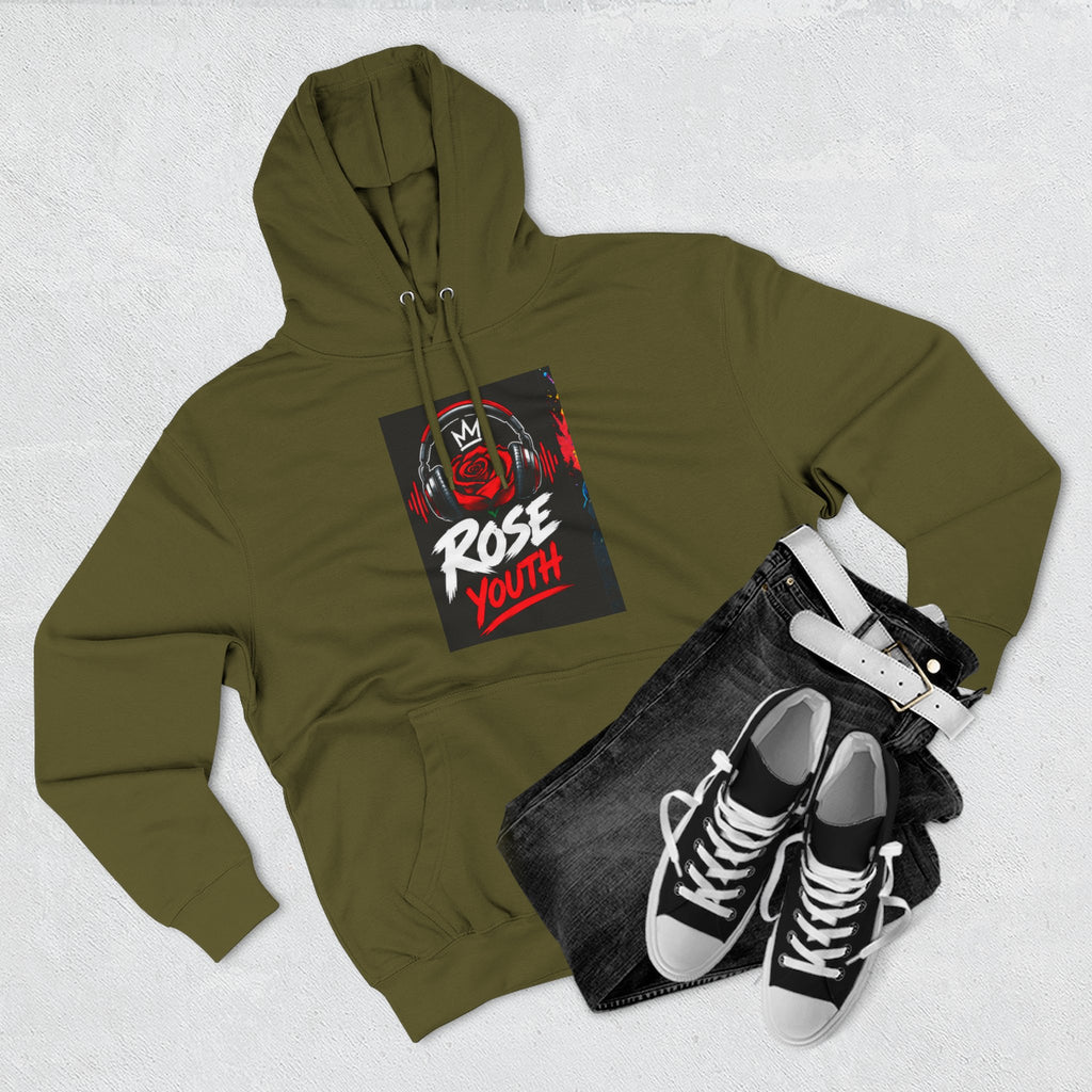 ROSE Youth Streetwear Hoodie — "Music Maestro" Graphic Pullover