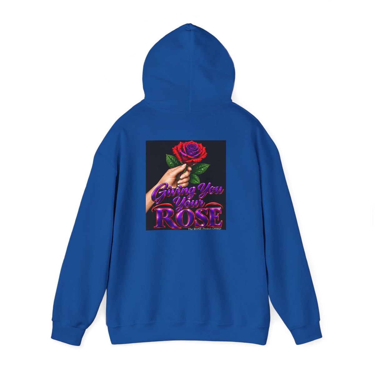 Rose Senior Graphic Hoodie — "Giving You Your Rose" Fashion Streetwear Pullover