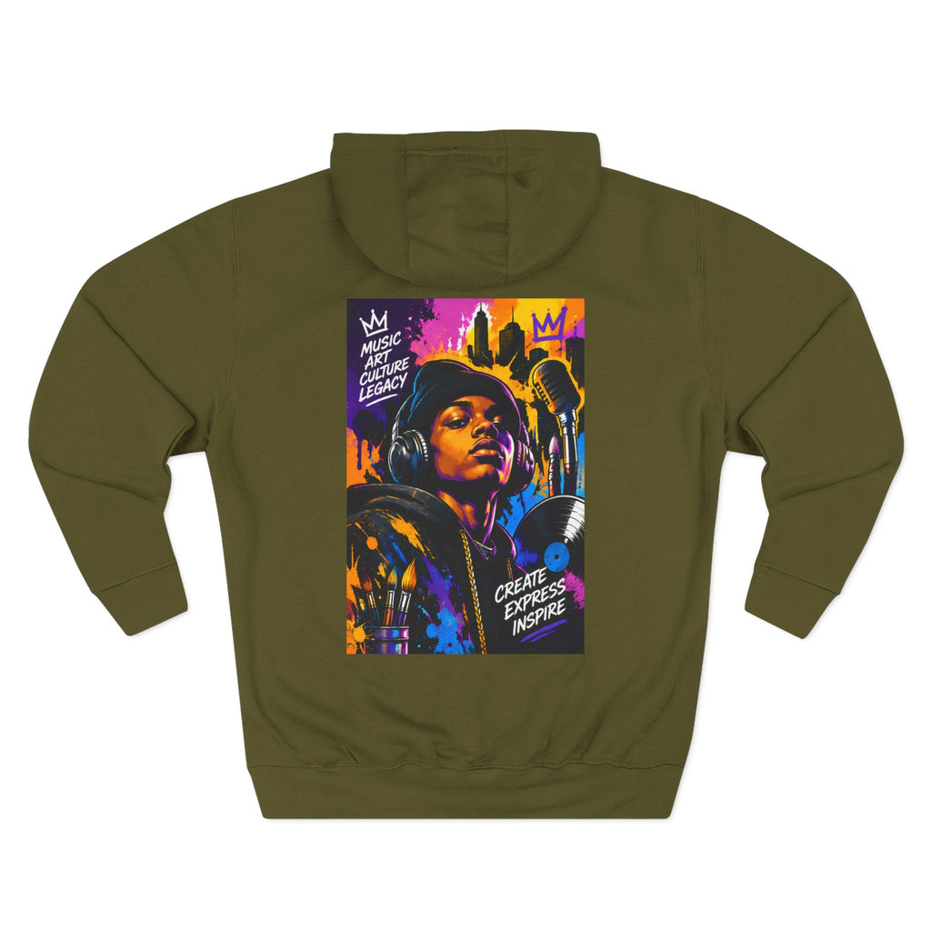 ROSE Youth Streetwear Hoodie — "Music Maestro" Graphic Pullover