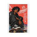 Spiritualist Skateboarder Velveteen Microfiber Blanket