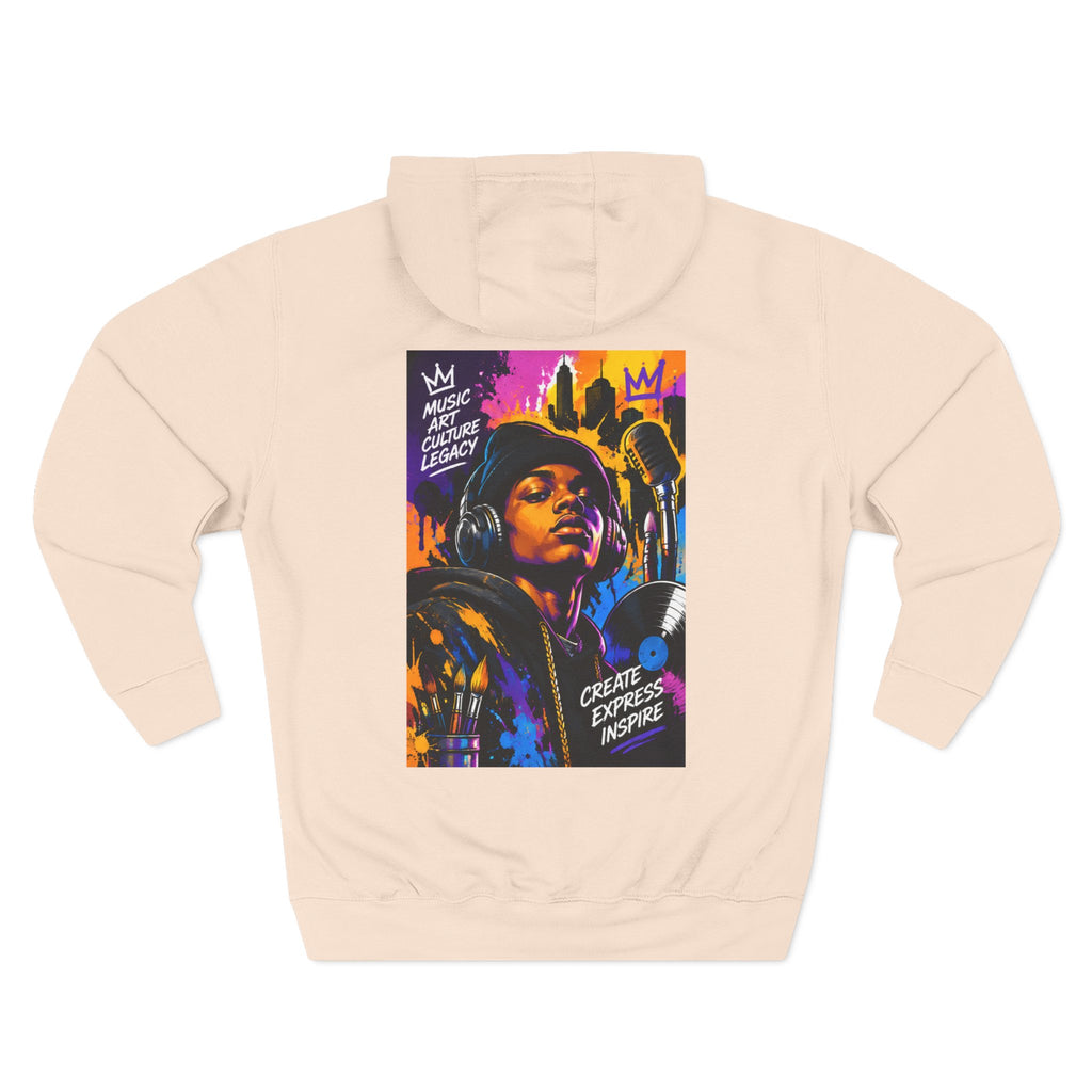 ROSE Youth Streetwear Hoodie — "Music Maestro" Graphic Pullover